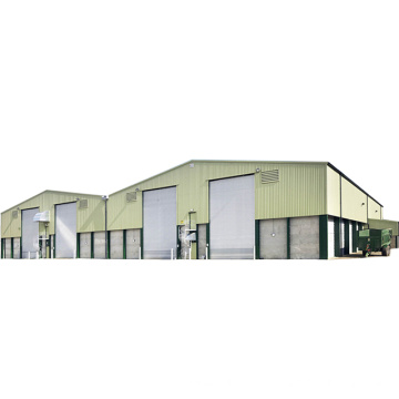 Affordable Design Hot Dip Galvanized Steel Structure Prefabricated Workshop With Corrugated Plate